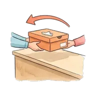 to return (an item)
