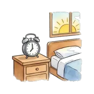 to wake up