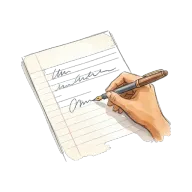 to write